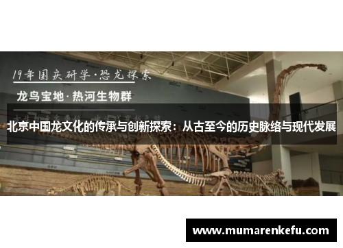 北京中国龙文化的传承与创新探索：从古至今的历史脉络与现代发展